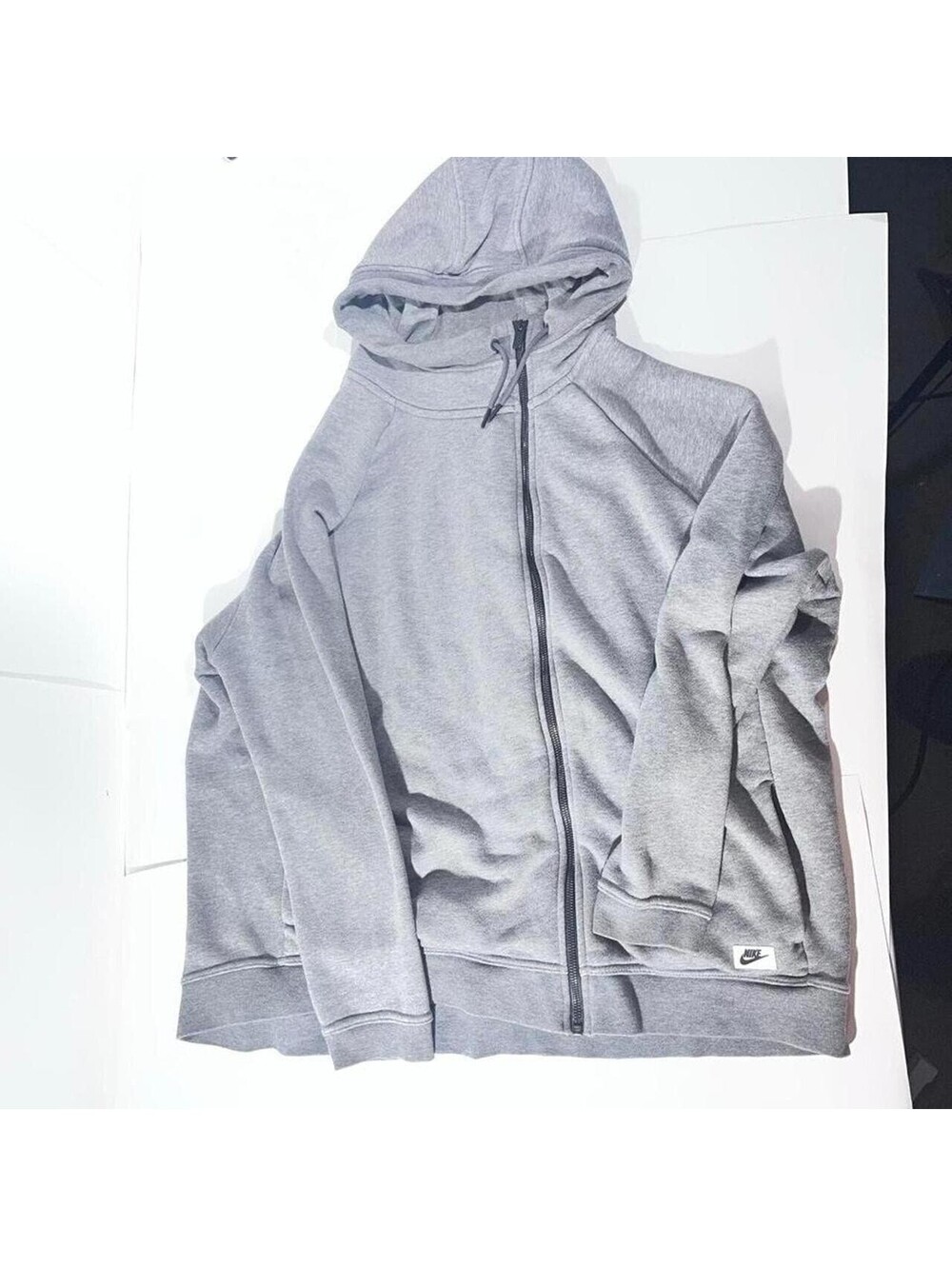 Nike grey zip up hoodie Size XL Men's XL Gray
